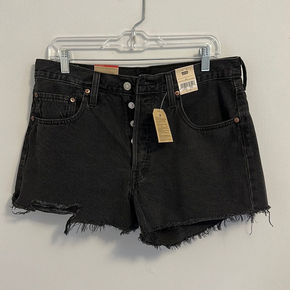 Levi’s 501 high rise shorts NWT